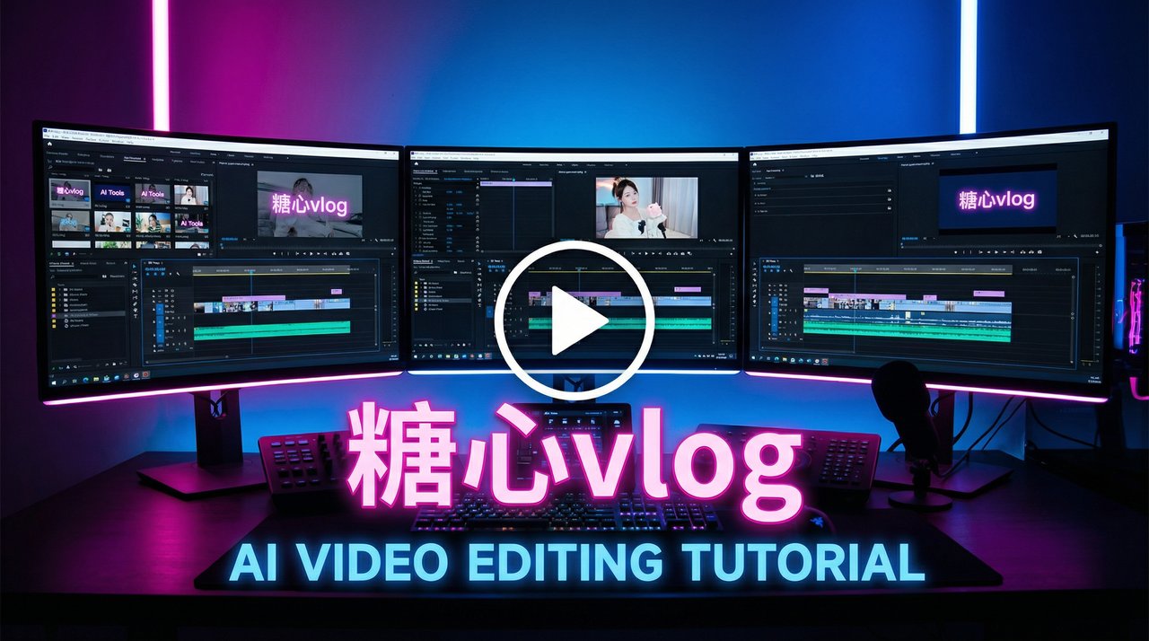 福利姬 AI视频剪辑教程